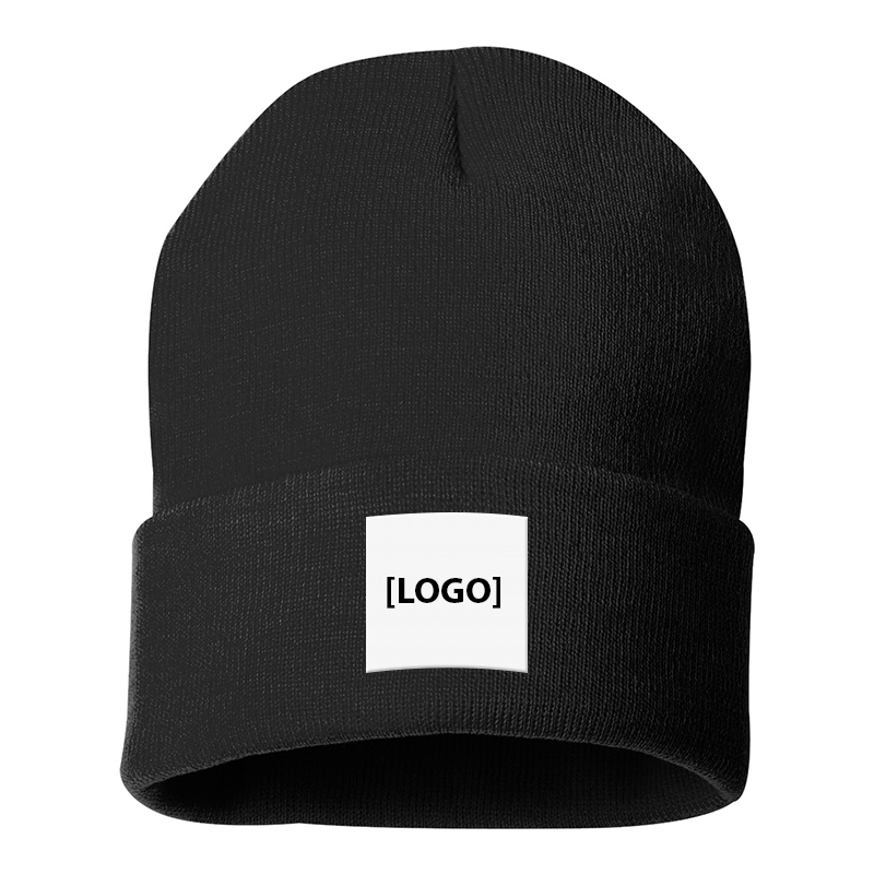 Custom logo beanie hats deals