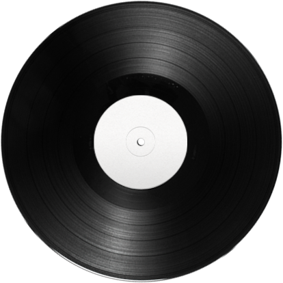12" Vinyl Record / Black