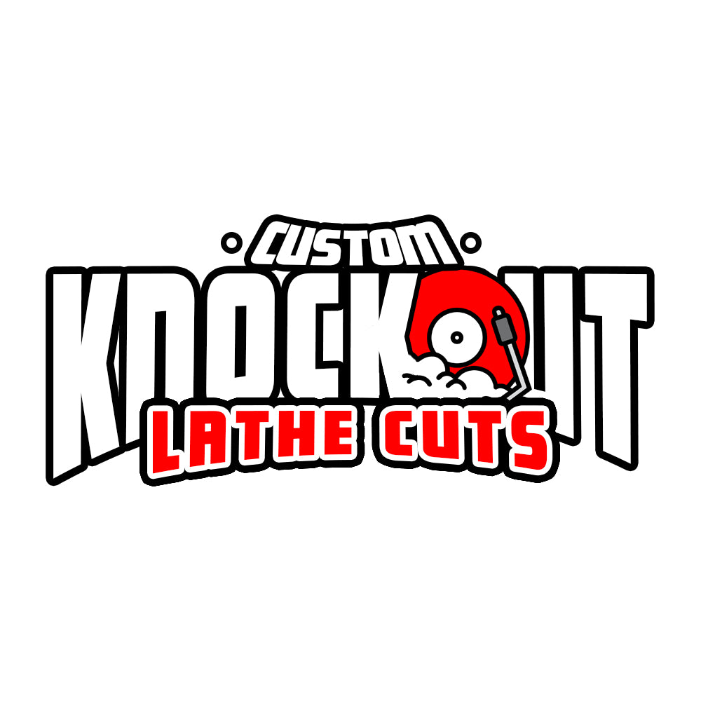 Custom Knockout Lathe Cut Vinyl