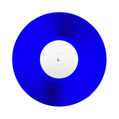 Custom Vinyl Record | 10in Blue
