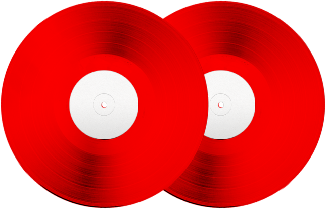 Custom Vinyl Record | 2xLP Red
