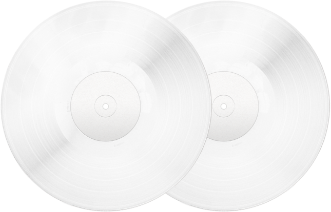 Custom Vinyl Record | 2xLP White