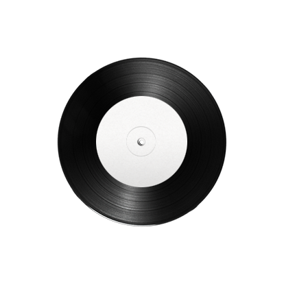 Custom Vinyl Record | 7in Black