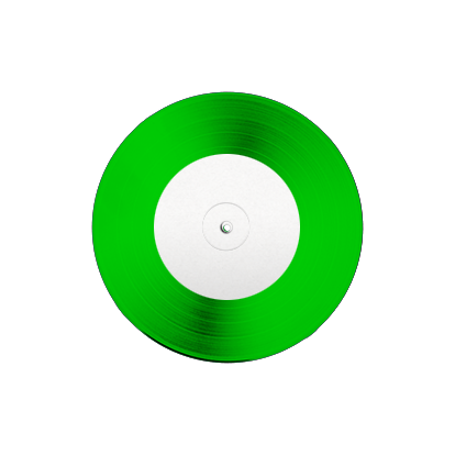 Custom Vinyl Record | 7in Green