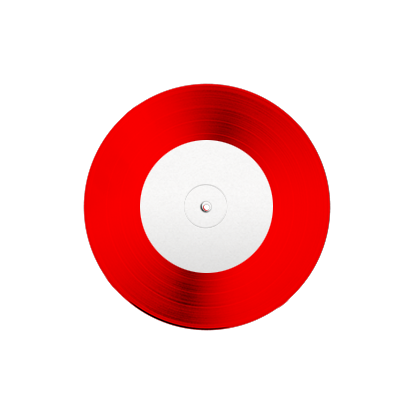 Custom Vinyl Record | 7in Red