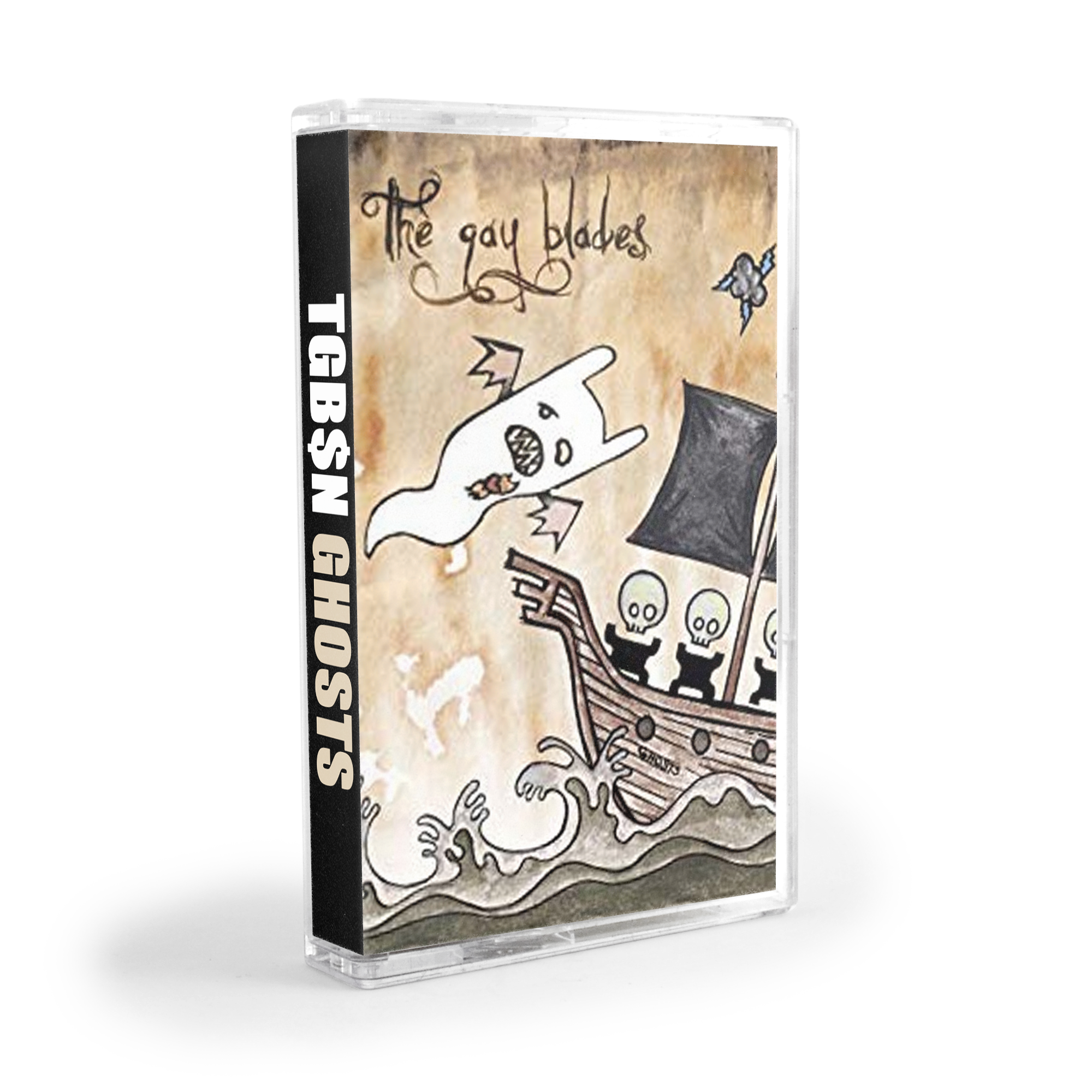 The Gay Blades : Ghosts (Cassette)